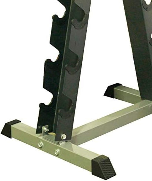 Maximize Floor Space with Our A-Frame Dumbbell Rack Stand - Solid