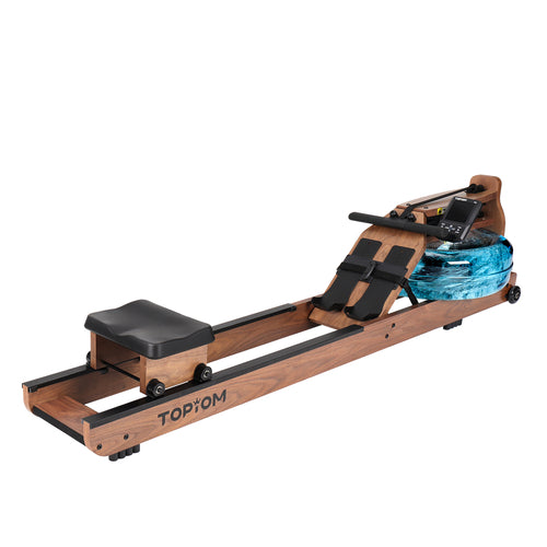 Compact Rowing Machine for Home Use | Solid Wood |